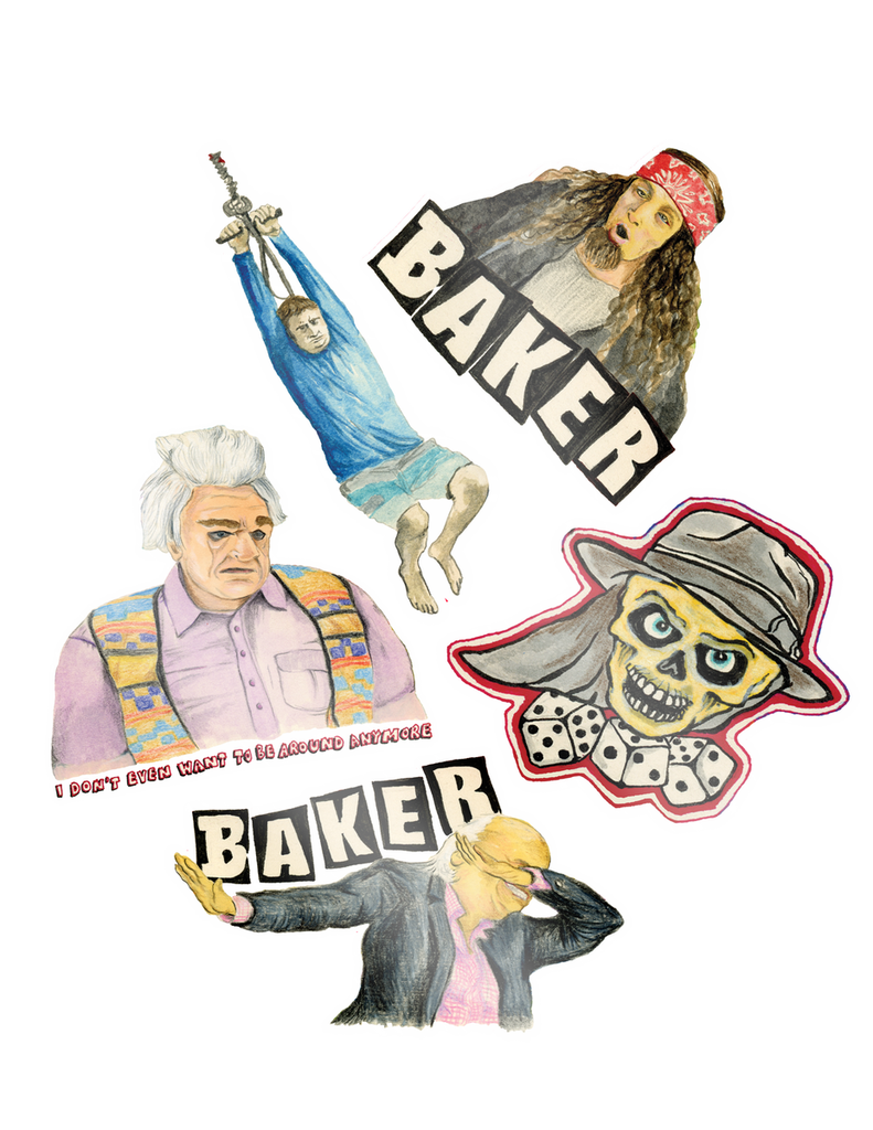 BAKER COSMIC GUMBO 10CT STICKER PACK