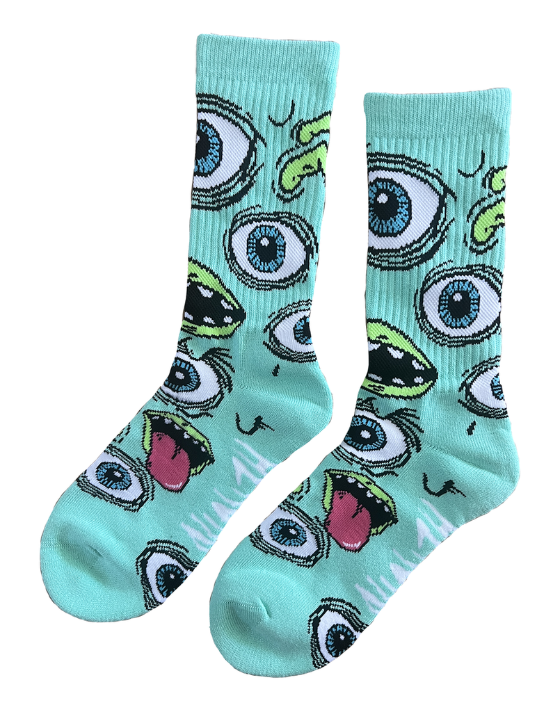 HEROIN MUTANT SOCKS TEAL