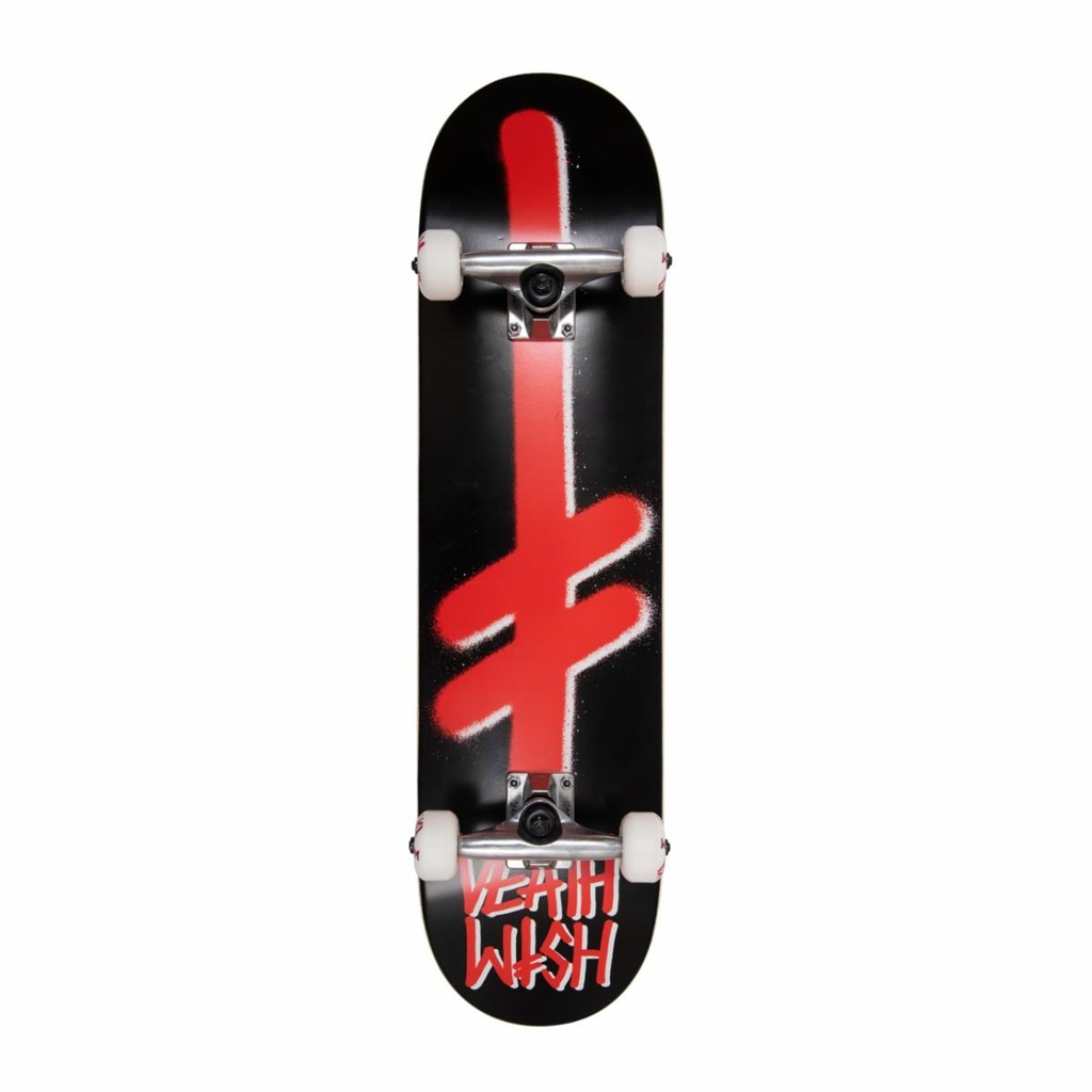 DEATHWISH GANG LOGO BLACK/RED COMPLETE 8.0