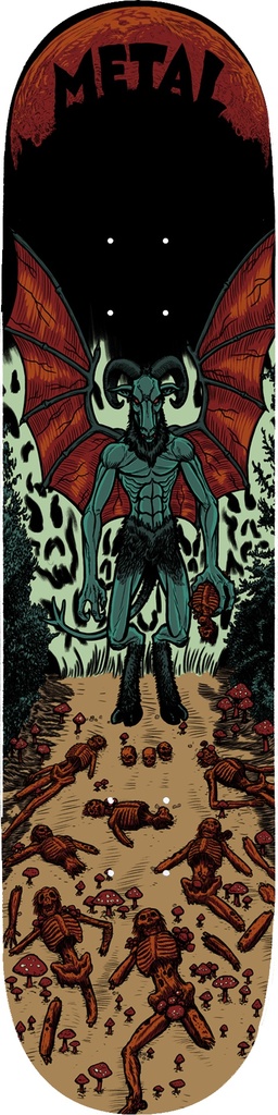 METAL TEAM JERSEY DEVIL DECK 8.60