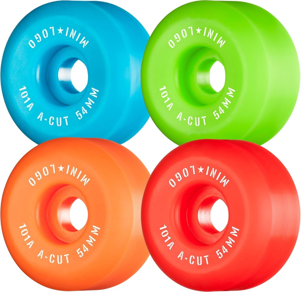 MINI LOGO A CUT ASSORTED 54MM 101A (Set of 4)