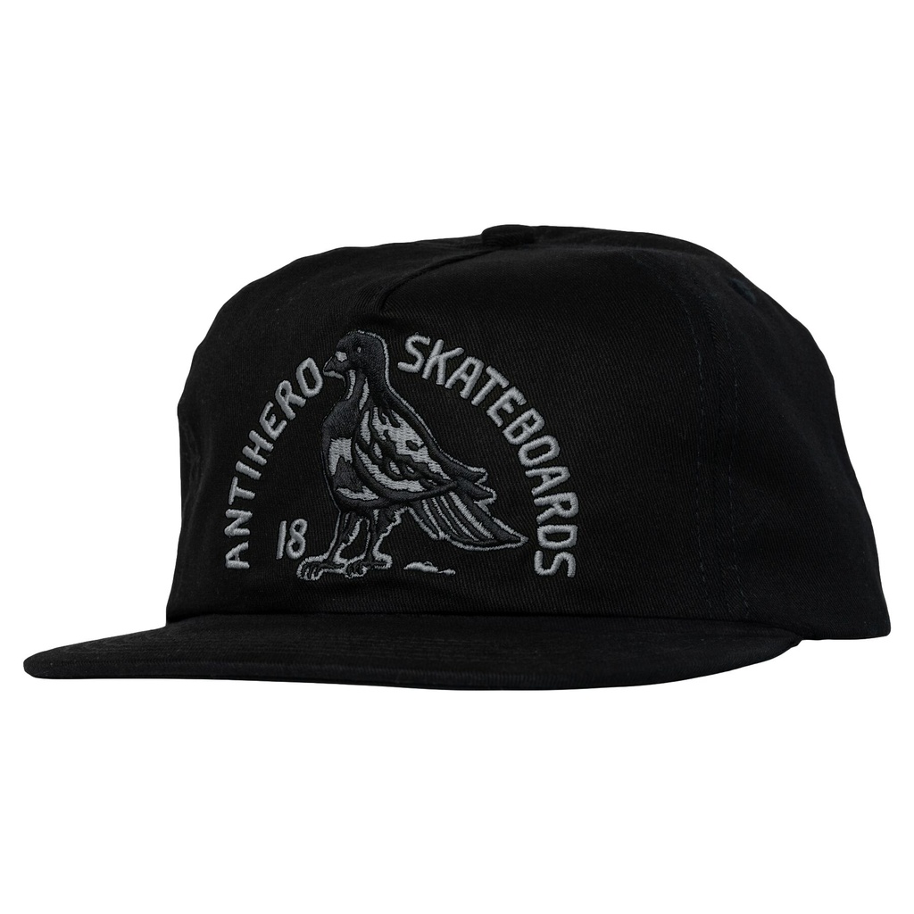 ANTI-HERO CLUBHOUSE SNAPBACK HAT BLACK