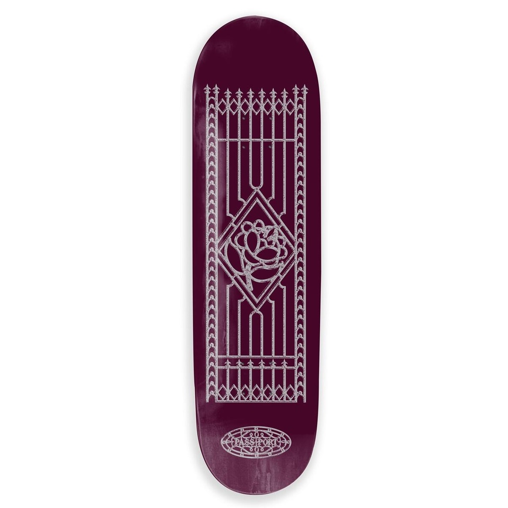 PASSPORT TEAM FLOWER GATED SERIES DECK 8.38
