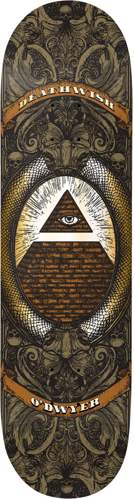 DEATHWISH BRIAN O'DWYER ALL SEEING GOLD FOIL DECK 8.5