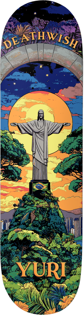 DEATHWISH YURI FACCHINI THE REDEEMER DECK 8.25