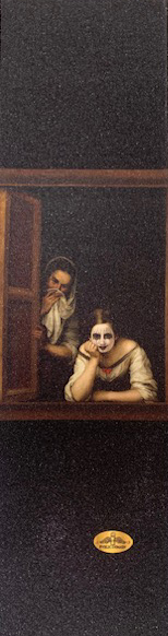 PVBLIC DOMAIN BLACK METAL PERFORATED GRIP TAPE SHEET 9.00 X 33.00