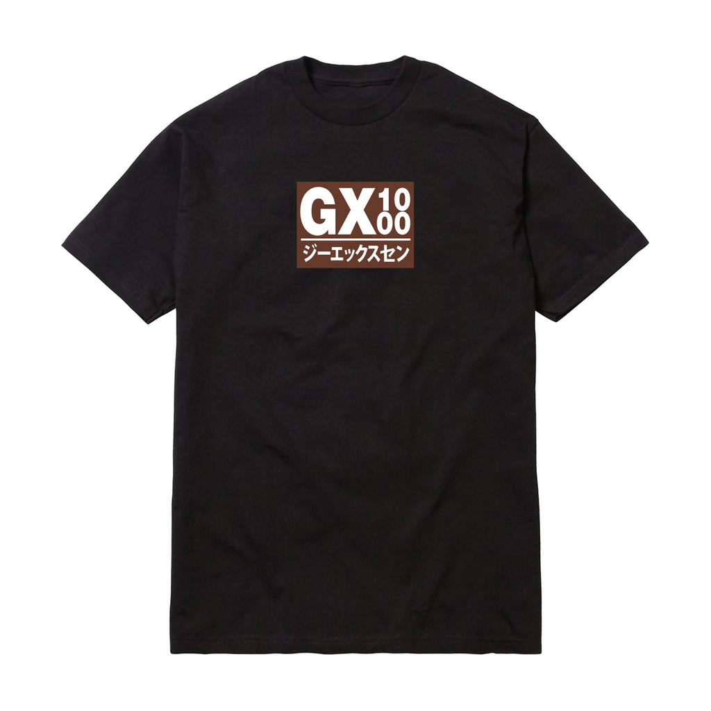 GX1000 JAPAN BLACK/BROWN FONT SS XL