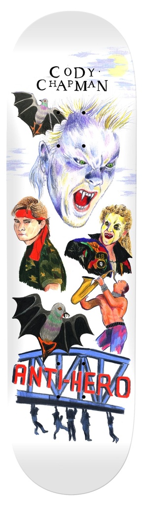 ANTI-HERO CODY CHAPMAN STILL BELIEVE DECK 8.50