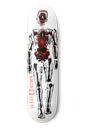 GLASS HOUSE TEAM GLASS MAN WHITE/RED DECK 8.25