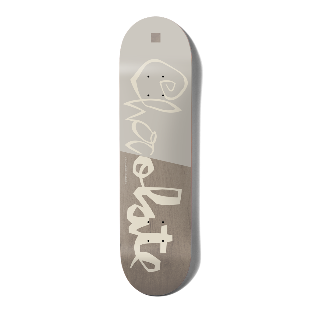 CHOCOLATE AIKENS SCRUNK TWIN TAIL DECK 8.5