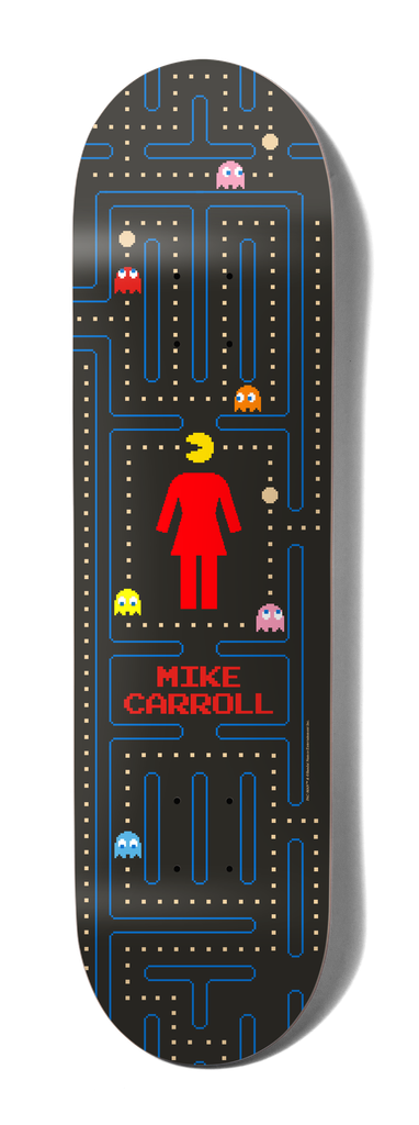 GIRL CARROLL PAC-MAN DECK 8.5