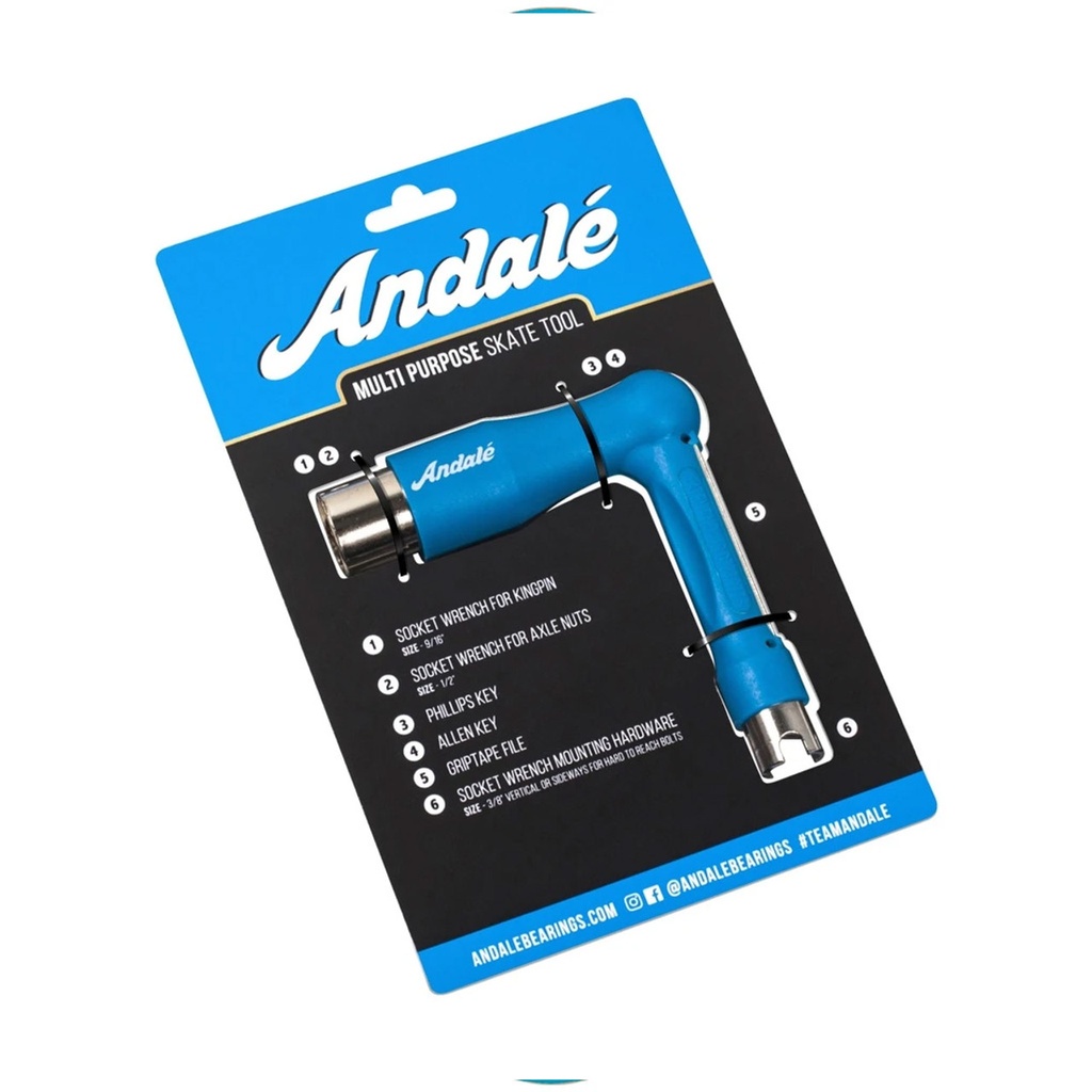 ANDALE MULTI PURPOSE TOOL BLUE
