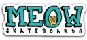 MEOW LOGO STICKER 1.00" 2.90"