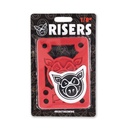 PIG 1/8" HARD RISERS RED