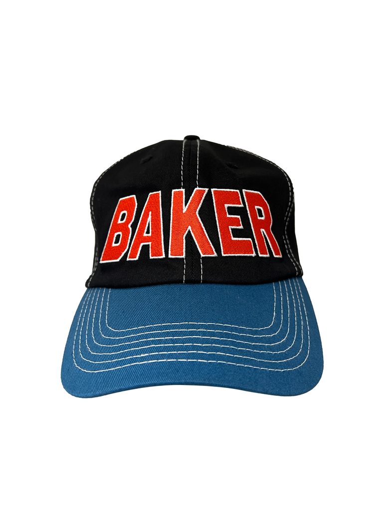 BAKER ALLEGIANCE SNAPBACK HAT BLACK/BLUE