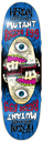 HEROIN TEAM MUTANT RAZOR EGG SHAPED DECK 9.5