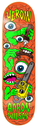 HEROIN AARON WILSON MUTATE OR DIE SHAPED DECK 8.5