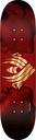 POWELL TEAM KISS BURGUNDY/GOLD FLIGHT DECK 8.75