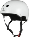 TRIPLE 8 HELMET CERTIFIED SWEATSAVER WHITE GLOSSY L/XL