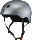 TRIPLE 8 HELMET CERTIFIED SWEATSAVER SILVER GLITTER S/M