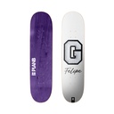 PLAN B GUSTAVO G WHITE DECK 8.0