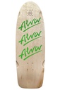 ALVA TRI-LOGO PIG GREEN SHAPED WHEEL WELLS DECK 10.0 X 30.0