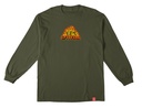 SPITFIRE HELLFIRE MILITARY GREEN LS XL