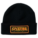 SPITFIRE HELLFIRE CUFF BEANIE BLACK