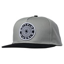 SPITFIRE CLASSIC 87 SWIRL PATCH SNAPBBACK HAT GREY/BLACK