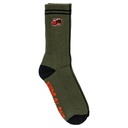 SPITFIRE ETERNAL FILL EMB SOCKS OLIVE