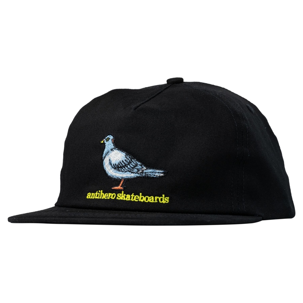 ANTI-HERO LIL PIGEON SNAPBACK HAT BLACK