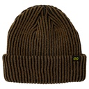 KROOKED EYES CLIP CUFF BEANIE BROWN/BLACK