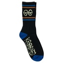 KROOKED EYES SOCKS BLACK/BLUE/BROWN