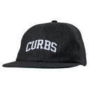 REAL CURBS STRAPBACK HAT CHARCOAL