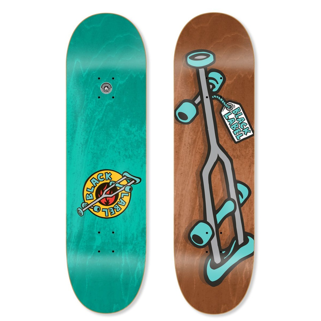 BLACK LABEL TEAM CRUTCH DECK 8.5