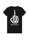 SKELETON WITH ALL DUE RESPECT BLACK SS XXL