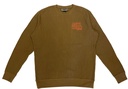 ANTI-HERO LIL BLACK HERO EMB WAFFLE BROWN CREW/SWT M