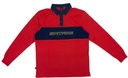 SPITFIRE GEARY RED/NAVY RUGBY SHIRT XL
