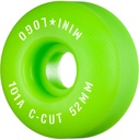 MINI LOGO C CUT GREEN 52MM 101A (Set of 4)