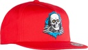 POWELL RIPPER SNAPBACK HAT RED