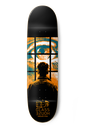 GLASS HOUSE TEAM EYE WITNESS BLACK/ORANGE DECK 8.5