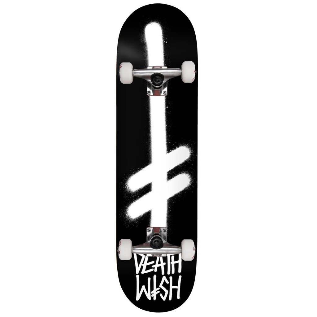 DEATHWISH GANG LOGO BLACK/WHITE COMPLETE 8.5