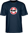BONES OG SWISS CIRCLE NAVY SS S