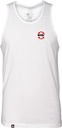 BONES OG SWISS CIRCLE WHITE TANK TOP S