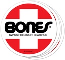 BONES OG SWISS CIRCLE 3" STICKER