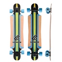 LAYBACK FINISH LINE BLUE DROP THROUGH LONGBOARD COMPLETE 9.5 X 40.00