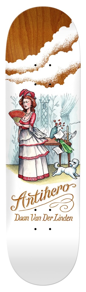 ANTI-HERO DAAN FLATULENT BEAUTIES DECK 8.50