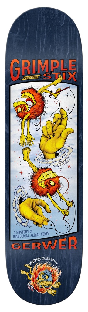 ANTI-HERO GERWER GRIMPLE STIX OBVIOUS GREATS DECK 8.25