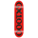 GX1000 TEAM OG LOGO RED/BLACK VENEER DECK 8.75