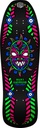POWELL NICKY GUERRERO MASK BLACKLIGHT SHAPED DECK 10.0 X 31.75